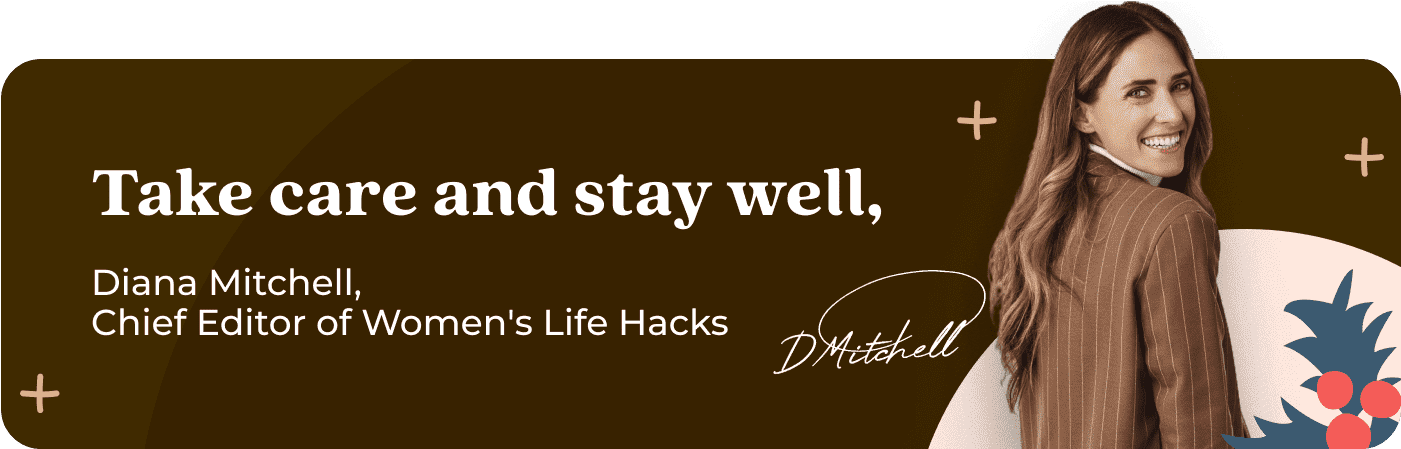 Diana Mitchell, Chief Editor of Women's Life Hacks